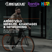 Image de la formation ou événement : APÉRO VÉLO : mobilité, avantages & networking 