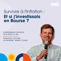 Image de la formation ou événement : Survivre à l'inflation : et si j'investissais en Bourse ?